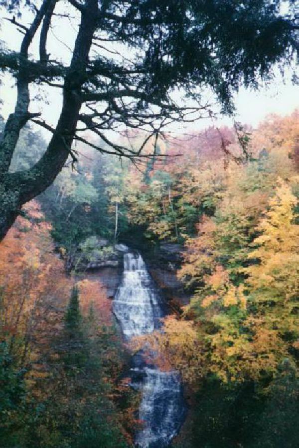 Waterfall.