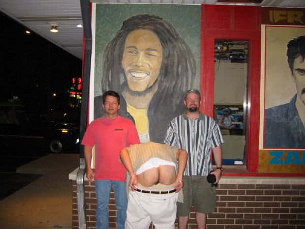 Brian, Dan's ass, and Chris.