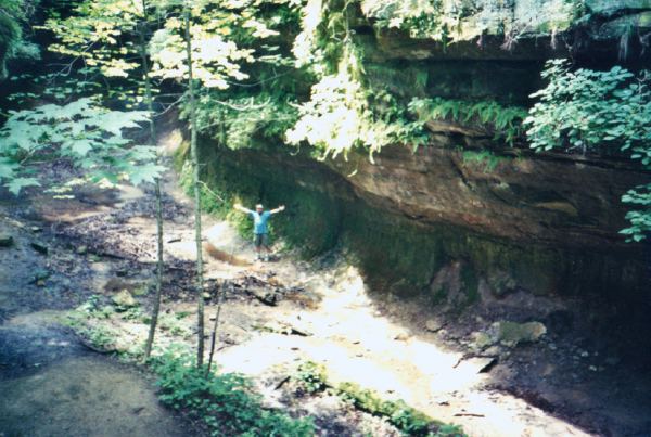 Me in the hole.