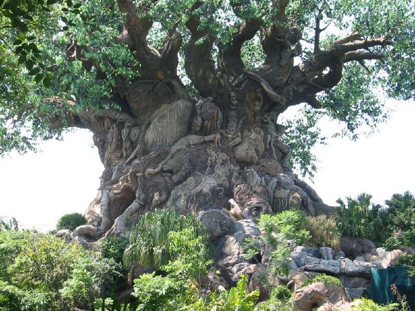 A neat carved tree of  life.